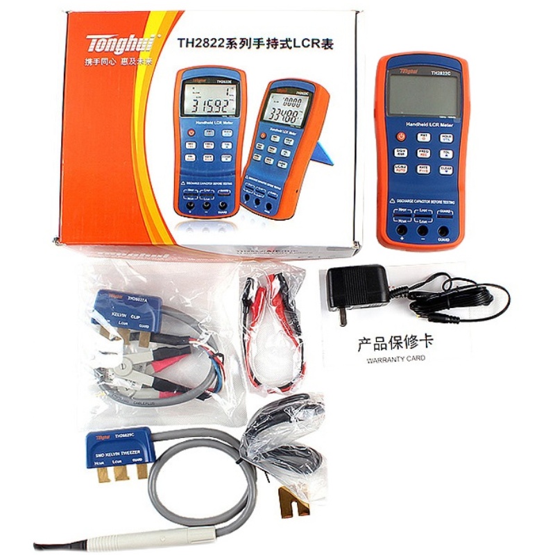 同惠TH2822A C D E TH2822M手持LCR 數(shù)字電橋 電阻電容電感測(cè)試儀